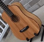 Acoustic Guitar Mini 36 Inch Zebra Wooden With Bag (canadian Brand). Fixed Price $170.00.