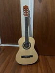 Sunlite SC-08-N Classical Guitar 6 String Beige And Brown With Gig Bag. Fixed Price $200.00.