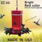 First Nature Hummingbird Feeder 32 Oz Wide Mouth #3055 Easy Clean Made Usa!. Fixed Price $15.65.