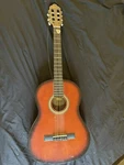 Valencia Nylon String Acoustic Guitar CG150K 3/4/LH, 1972 Blood Orange, Gloss. Fixed Price $200.00.