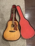 1973-75 Gibson J-50 Deluxe Dreadnought Acoustic Guitar Natural Vintage. Fixed Price $950.00.