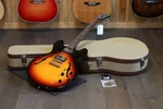 2016 Gibson Memphis ES-335 Studio Semi-hollow Electric Guitar Sunburst + Hsc. Fixed Price $1895.00.