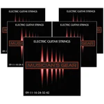 Musician's Gear Electric Nickel Plated Steel Guitar Strings 9-42 5-PACK. Fixed Price $14.99.