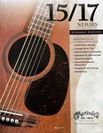 Original 2003 Martin 15/17 Series Acoustic Guitar 8.5"X11 Color Brochure Catalog. Fixed Price $15.00.