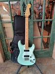 Fender Noventa Stratocaster Electric Guitar Surf Green W/ Deluxe Gigbag. Fixed Price $869.95.
