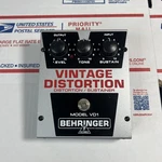 Behringer VD1 Vintage Distortion Effector Electric Guitar Effecter - Same Day. Fixed Price $89.99.