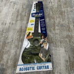 Jazwares First Act Discovery 30" Acoustic Guitar Green Camoflauge Euc. Fixed Price $35.00.