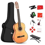 Classical Full Size Spanish Style Guitarra, 39 4/4 Red Cedar. Fixed Price $209.98.