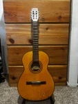 Vintage Giannini Tranquillo Acoustic Classical Guitar Model No. 6/A Brazil 1969. Fixed Price $450.00.