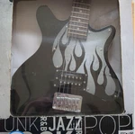 Electric Guitar First Act Gray Pack Fire Pattern ME1980 Vintage Unopened Set. Fixed Price $470.00.