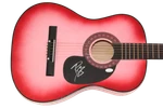 Post Malone Signed Autograph Pink Acoustic Guitar - Stoney Austin W/ Jsa Coa. Fixed Price $1999.95.