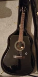 Epiphone DR-100EB Acoustic Guitar 6-STRING Right Handed Ebony Black. Fixed Price $165.00.