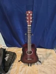 Pyle 34'' Beginners 6-STRING Acoustic Guitar Okoume Wood 1/2 Junior Size. Fixed Price $89.00.