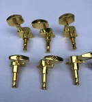 String Tuning Pegs Keys Machines Heads Tuners Gold 3R3L. Fixed Price $17.99.