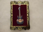 Hard Rock Cafe Pin Yankee Stadium Dark Blue Classic Core Guitar 2009. Fixed Price $17.00.