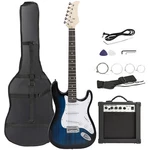 39" Beginners Electric Guitar With 10W Amp Gig Bag Case Strap Full Size. Fixed Price $100.58.