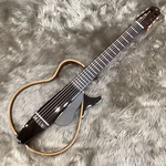 Yamaha Silent Acoustic Guitar Nylon Strings Translucent Black SLG200N. Fixed Price $609.39.