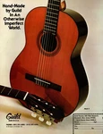 Vtg 1970S Guild Acoustic Guitar Magazine Print Hand-made Mark 4 Pinup Page. Fixed Price $7.99.