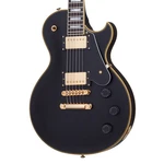 Schecter Solo-ii Custom Electric Guitar Aged Black Satin Open Box. Fixed Price $999.99.