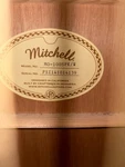 Mitchell Acoustic Guitar, MO-100SPK/N. Fixed Price $80.00.