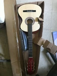 Zeny 38" Natural Acoustic Guitar For Starters Beginners With Bag, Strap,s. Fixed Price $85.00.