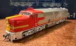Ho Rapido Trains Alco Santa Fe #64L PA-1 With Dcc & Sound. Fixed Price $284.95.