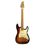 Sawtooth Series Electric Guitar, Sunburst W/ Vanilla Cream Pickguard. Fixed Price $159.98.