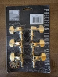 Ping 3X3 Guitar Turners P2643 Nos Gold. Fixed Price $15.00.