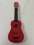 Red Diamond Head DS-10S 4-STRING Soprano Ukulele Lightly Used. Fixed Price $50.00.