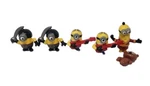 Minions Toy Figure Lot Mcdonald Despicable Me Pirate Guitar Karate Bear. Fixed Price $12.95.