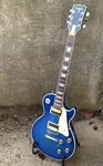 Lotus Les Paul Custom Blue Electric Guitar W/hsc Early '80S Lp Copy 8.6 Lbs. Fixed Price $435.00.
