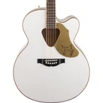 Gretsch G5022CWFE Rancher Falcon Jumbo Acoustic Electric Guitar, White. Fixed Price $699.99.