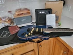Best Choice Products 39IN Full Size Electric Guitar Kit With Case, Strap. Fixed Price $200.00.