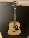 Silvertone Pro Series Acoustic Guitar #SD3000PKN. 6 String Dreadnought Mahogany. Fixed Price $88.00.