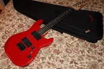 3/4 Lyxpro Electric Guitar, 2 Pickups, Fender Case, Works Well, Travel/youth. Fixed Price $60.00.
