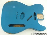 Fender Custom Shop 61 Relic Telecaster Body Nitro Aged Lake Placid Blue. Fixed Price $1079.99.