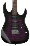 Ibanez Gio GRX70QA Electric Guitar - Transparent Violet Sunburst. Fixed Price $229.99.