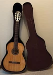 1960'S Bruno Ventura 1583 Japanese Made Classical Guitar With Case. Fixed Price $249.99.