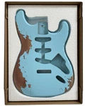 Relic Electric Guitar Body Stratocaster Style Nitro Top Alder Wood S-s-s Pickups. Fixed Price $89.99.