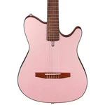 Ibanez FRH10N Thinline Ae Classical Guitar, Solid Spruce Top, Rose Gold Metallic. Fixed Price $529.99.
