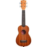 Kala KA-15S Satin Mahogany Soprano Ukulele And Hard Case. Fixed Price $95.00.