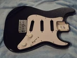Squier By Fender Mini Stratocaster Short Scale Guitar Body Black + Bridge. Fixed Price $66.59.