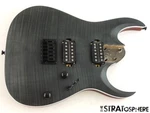 Ibanez RGA42FM Loaded Body Flamed Maple Top Bound Transparent Gray Flat.. Fixed Price $233.99.