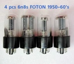 Rare 4 Pcs X 6N8S 6SN7 1578 Ussr Vintage Foton Tube Rectangular Getter Ddp. Fixed Price $29.90.