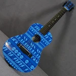 First Act Discovery Acoustic 6 Strings Guitar Blue Skull Rock & Roll. Fixed Price $49.99.