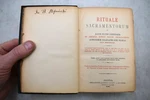 Rituale Sacramentorum, Latin, Polish, German, French, C.1892 (CU352) Chalice Co. Fixed Price $67.00.