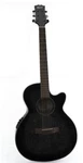 Mitchell MX430QAB Exotic Series Acoustic-electric Guitar, Quilted Ash Burl. Fixed Price $250.00.