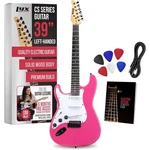 Lyxpro Cs 39IN Left Hand Electric Guitar Kit Amp Cable Picks Guide Set Full Pink. Fixed Price $109.99.
