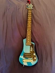 Hofner Contempory Hct-sh-bl Shorty Travel Electric Guitar Blue With Gig Bag New. Fixed Price $100.00.