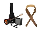 Squier Affinity Series Precision Bass Pj Pack 3-COLOR Sunburst With Laurel .... Fixed Price $609.50.